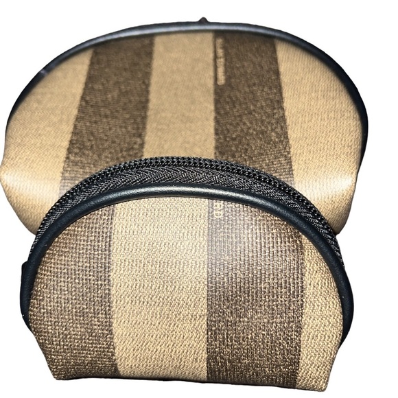 Alan Edward two piece cosmetics makeup pouch - Picture 7 of 7